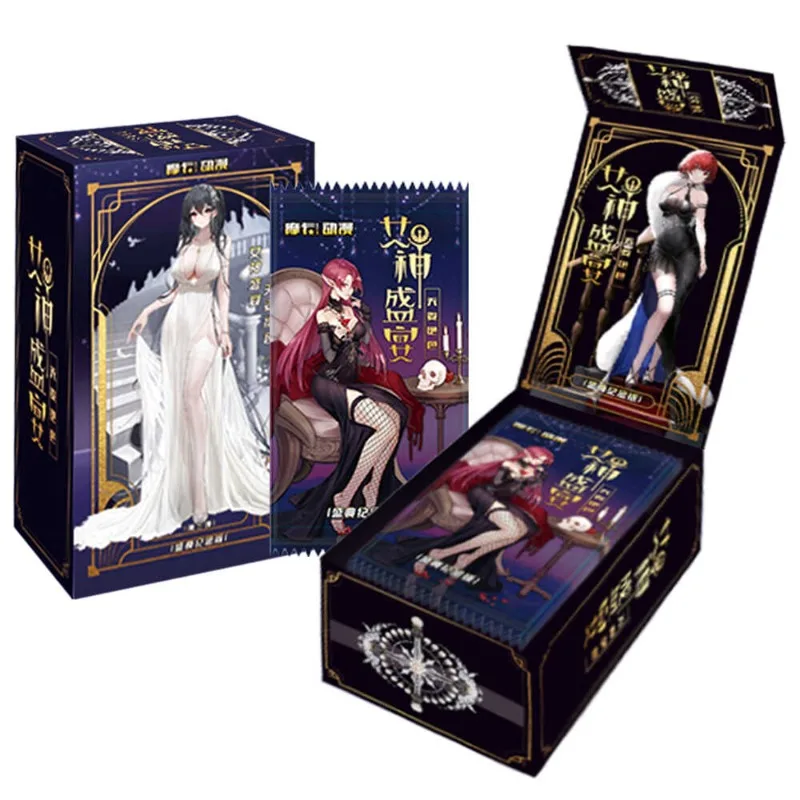 

Праздник богини: Коллекционные карты сторонней серии — чистый и соблазнительный стиль Богини, памятные аниме-периферийные подарочные карты