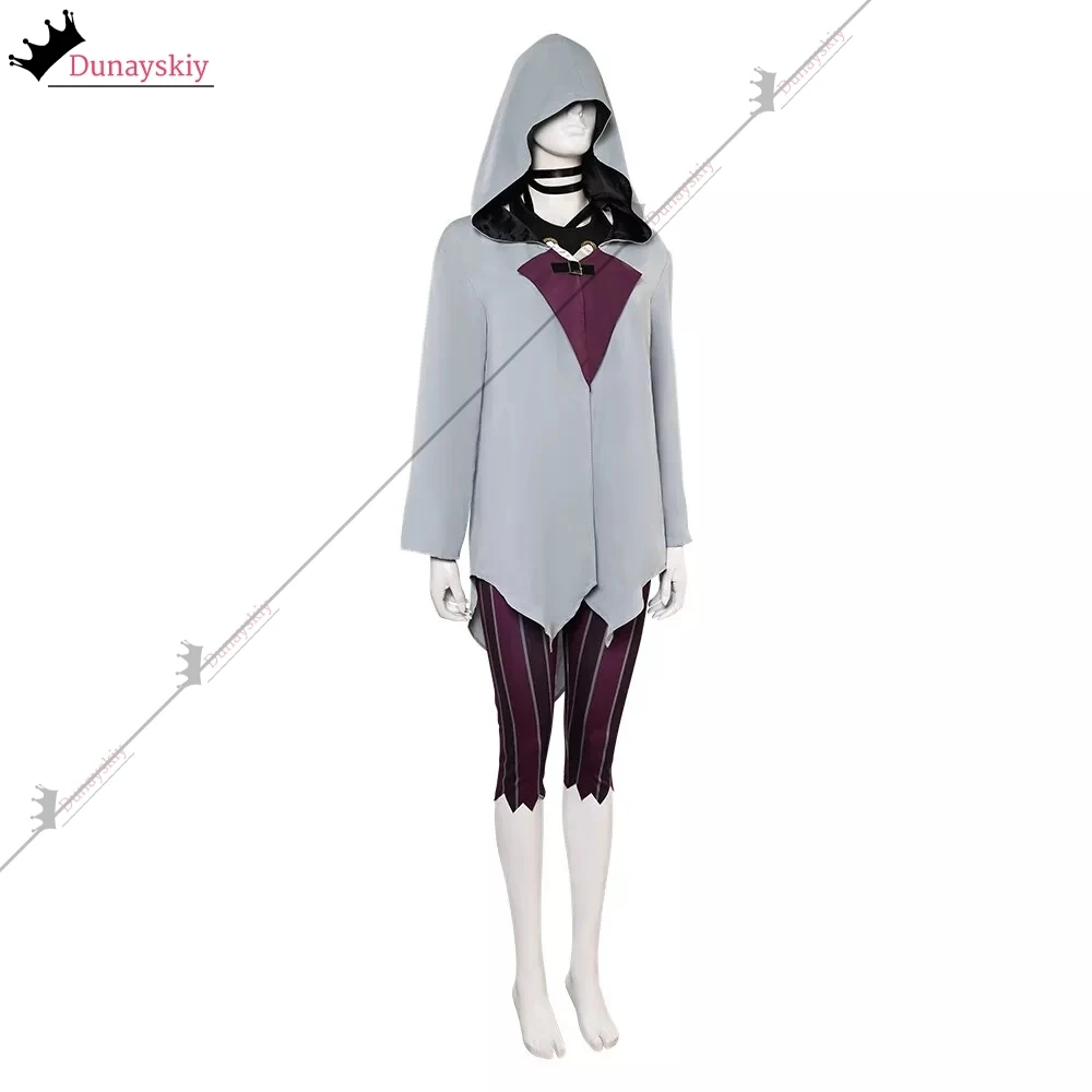 Arcane Cos LOL Powder Jinx Косплей Костюм Накидка Женский Костюм Брюки Парик Комплект Одежды Для Девочек Наряды Хэллоуин Вечеринка Ролевая Игра Костюм8