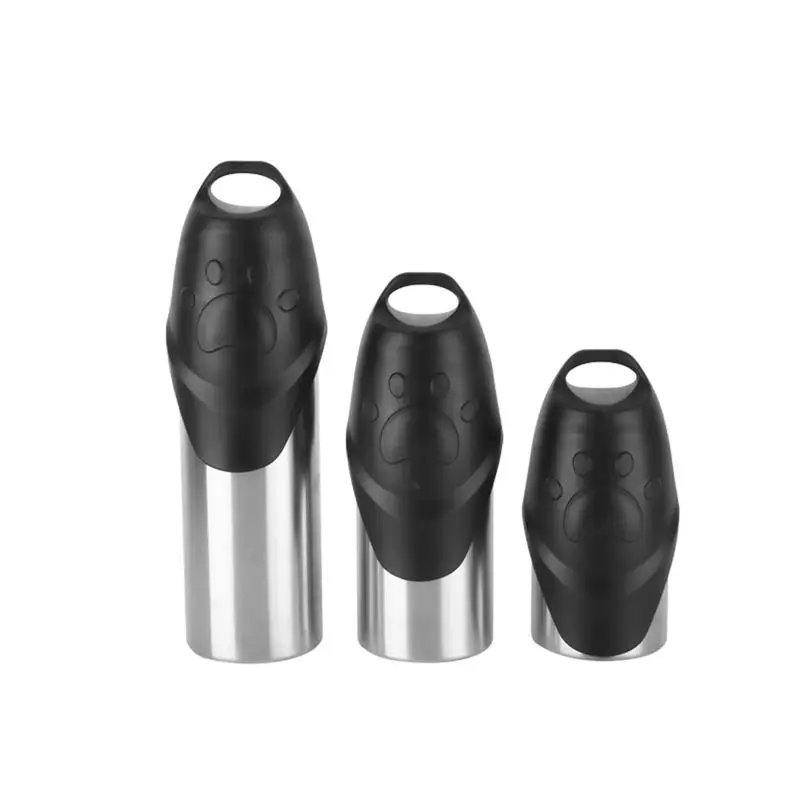 AT16 Portable Dog Water Bottle - Stainless Steel Dog Travel Water Bottle for Pets Outdoor Walking, Hiking, Travel, 350Ml
