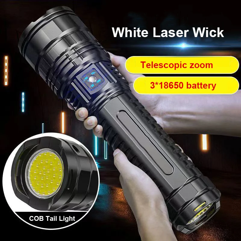 

Most Powerful LED Flashlight USB Rechargeable Torch Light High Power Flashlight Tactical Lantern Long Shot Hand Lamp For Camping