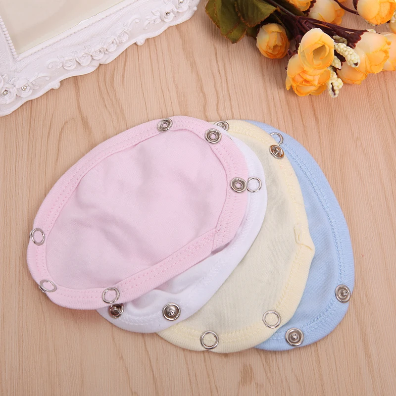 Mới Cotton Áo Liền Quần Phần Mở Rộng DIY Bé Jumpsuit PP Phóng To Tăng Miếng Đồng Màu Trẻ Sơ Sinh Áo Liền Quần Mông Tiếp Liệu