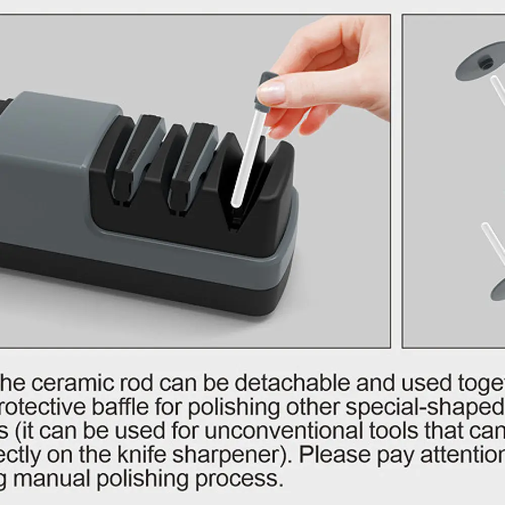 High Efficiency Electric Sharpener For Kitchen Knives Scissors Garden Tools Powerful Power Grinder Home Edge Restoration