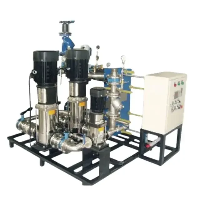 Advanced Control System for Regional Heating/Cooling in Intelligent Heat Exchange Units