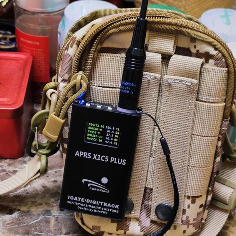 Portable Gateway Built-in Wi-fi Compatível com Bluetooth Gps Usb 400d Track Igate Novo Aprs-x1c5