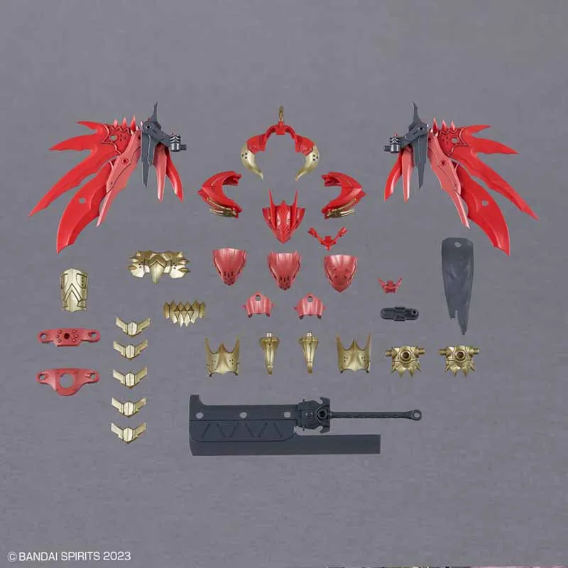 Bandai Original GUNDAM 30MF DRAGONIA LORD Anime Action Figure Assembly Model Toys Collectible Model Ornaments Gifts