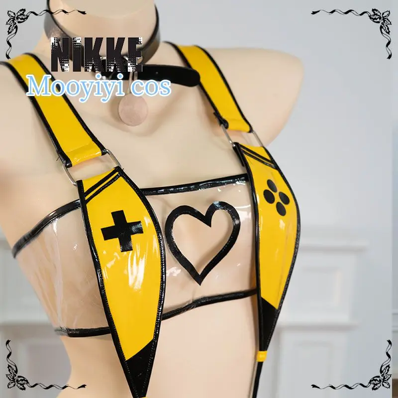 Nuevo disfraz de Cosplay de Elegg, juego de exposición de cómic de Navidad y Halloween, vestido de Anime para mujer, juego de S-L, traje de baño NIKKE en STOCK