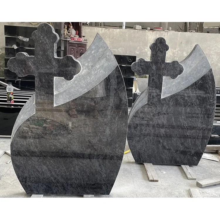 التخصيص الجرانيت الرخام الصليب حجر القبر مقبرة شواهد القبور والتذكاري #2