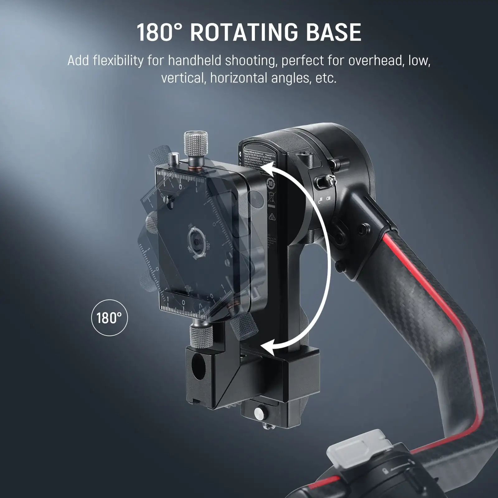 NEEWER CA108 Vertical Camera Mount Quick Switch Plate for Ronin RS3 Pro RS 4 3 RS 2 Gimbal Accessory