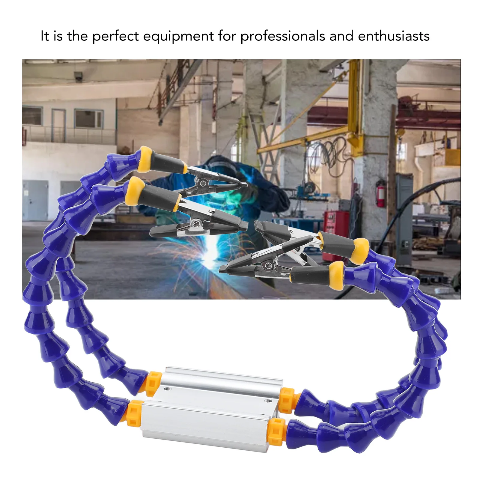 

Welding Helping Hand Detachable Rubber Cover Stability Aluminum Alloy Base Wear Resistant Soldering Helping Hands for Jewelry