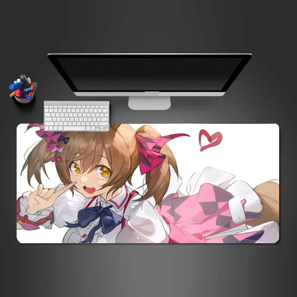 Smart Falcon U-Umamusume Anime Mousepad Non-slip Suitable For Office Computers Laptops E-sports Game Desk Mats XXL Keyboard