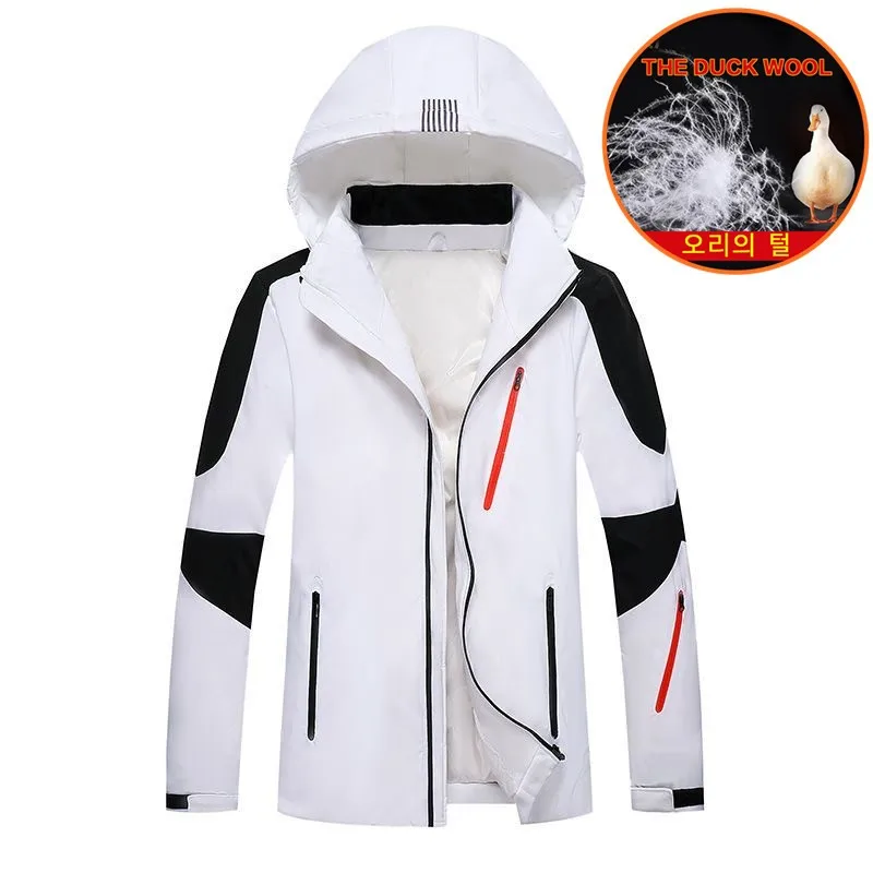 Winter Golf Jackets Women Men Fashion Casual Down Jacket golf Coat Windproof hooded Warm Ladies Golf Wear Man Golf Clothing 골프웨어