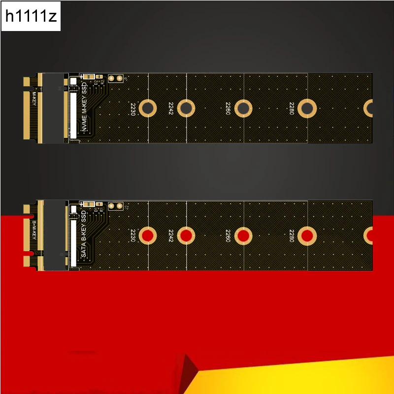 Add On Cards M.2 SATA Adapter PCIE NVME M2 Adapter Converter Test Board Expansion Card Riser Support 2230 2242 2260 2280 M.2 SSD