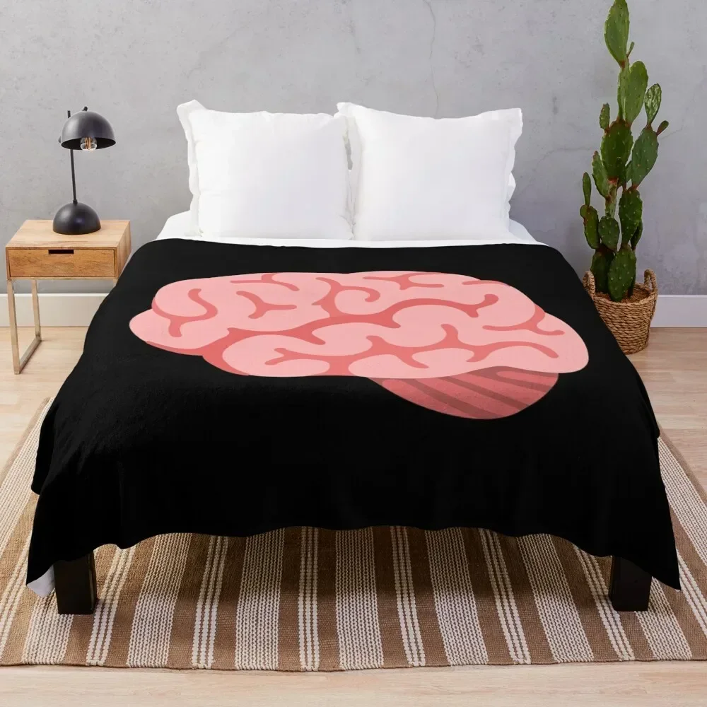 

Brain Gift Throw Blanket Wrinkle Resistant Lightweight Blanket