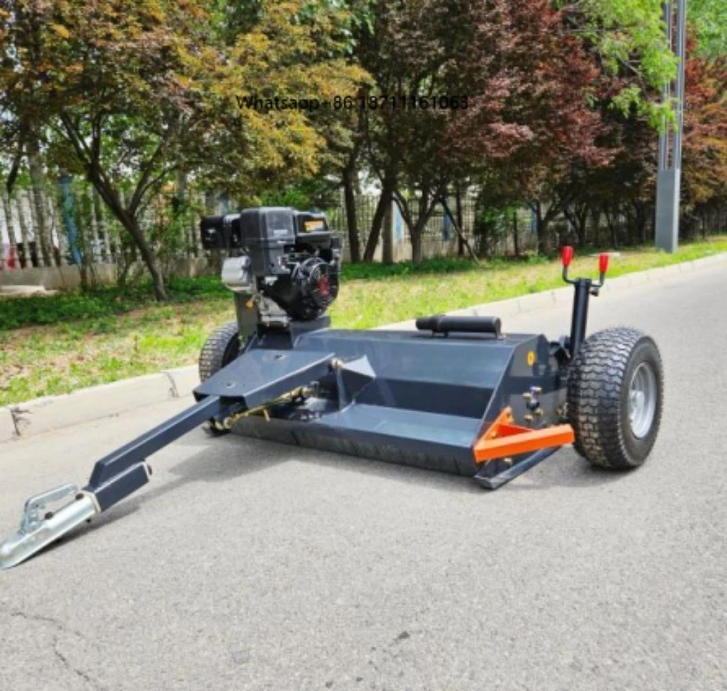 Traction-type Side-shifting Tractor Orchard Mower, Straw Crushing Mower, Suspended Vertical Knife and Straight Knife Weeder