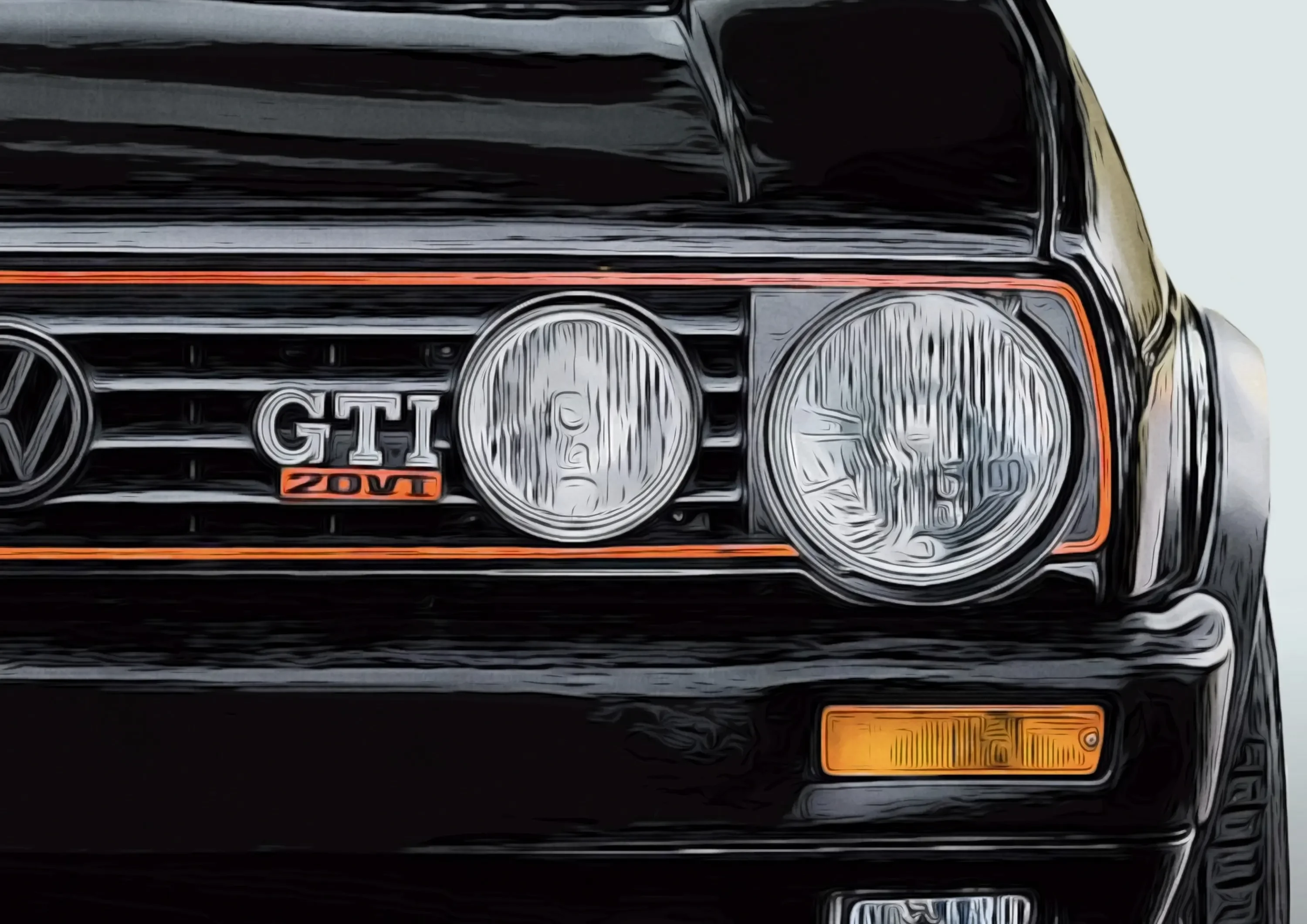 Triad Scandinavian Vintage Car Wall Art HD Canvas Oil Painting Posters and Prints Home Bedroom Living Room Decor Gift