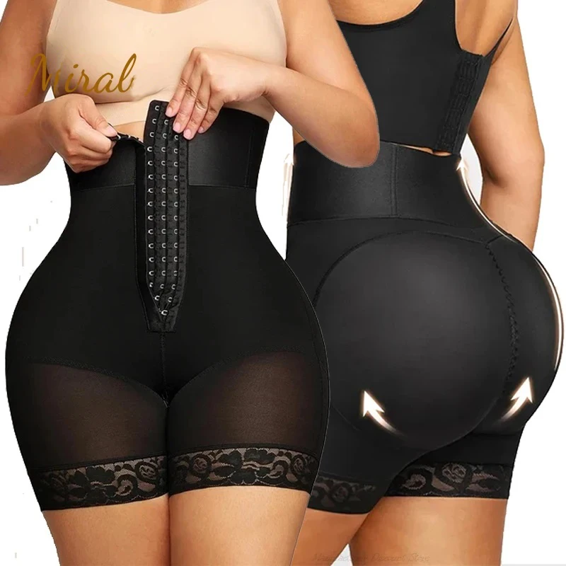 Women Dress Body Shaper Butt Lifter Slimming Tummy Trimmer Seamless Shapewear Thigh Slimmer Waist Trainer Fajas Colombian Girdle view 4