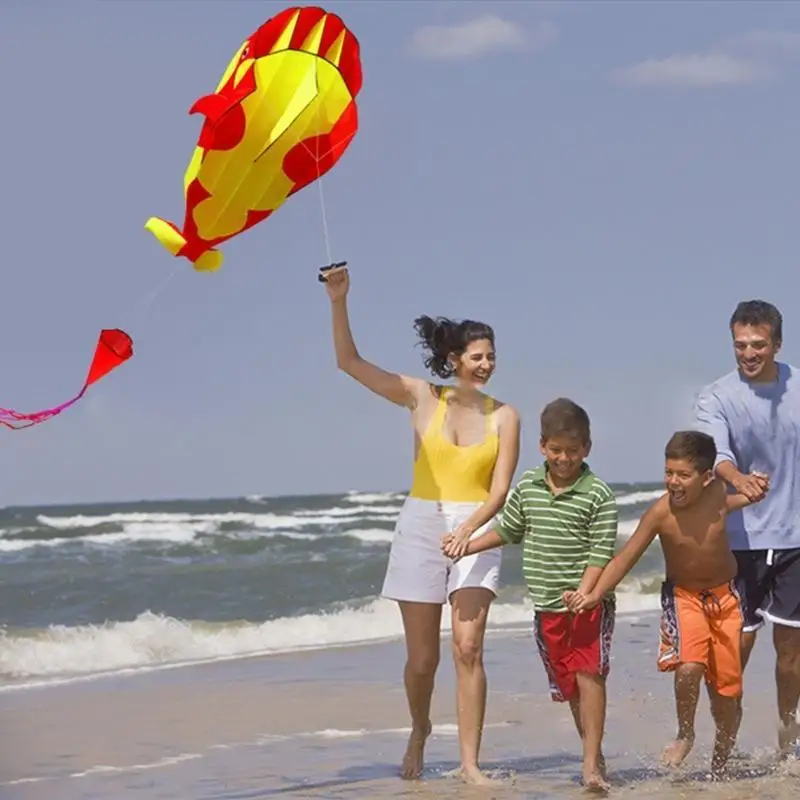 Kite Yard สำหรับเล่นของเล่นสำหรับ Whale Kite สมองการฝึกอบรมของเล่นอุปกรณ์แบบพกพา Bright สี Yard เกม gi A2UB