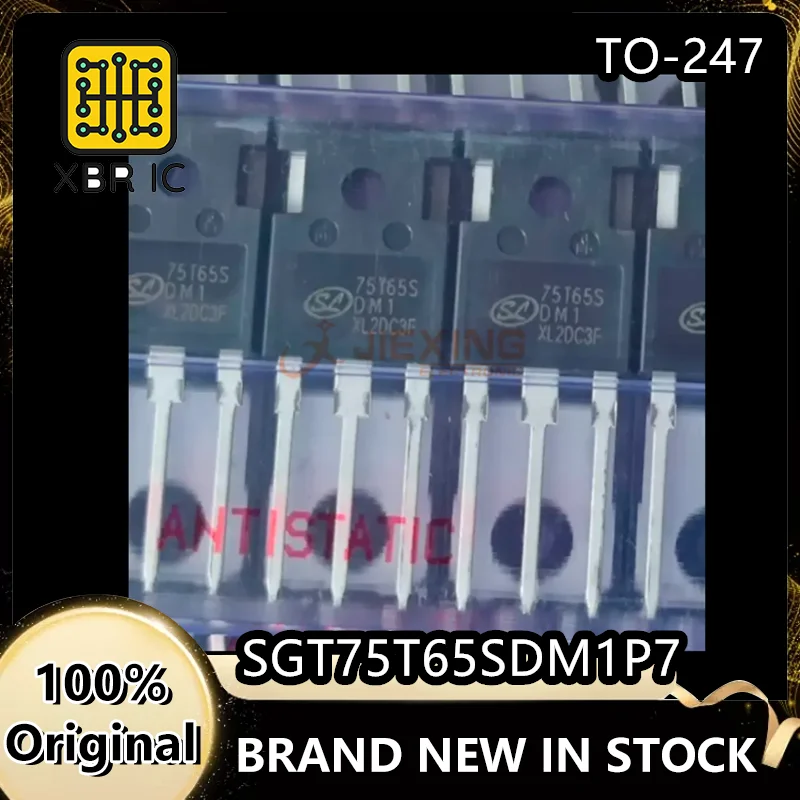 

(7/20 pieces) SGT75T65SDM1P7 75T65SDM1 inverter high frequency IGBT tube TO-247 75A/650V new original authentic spot