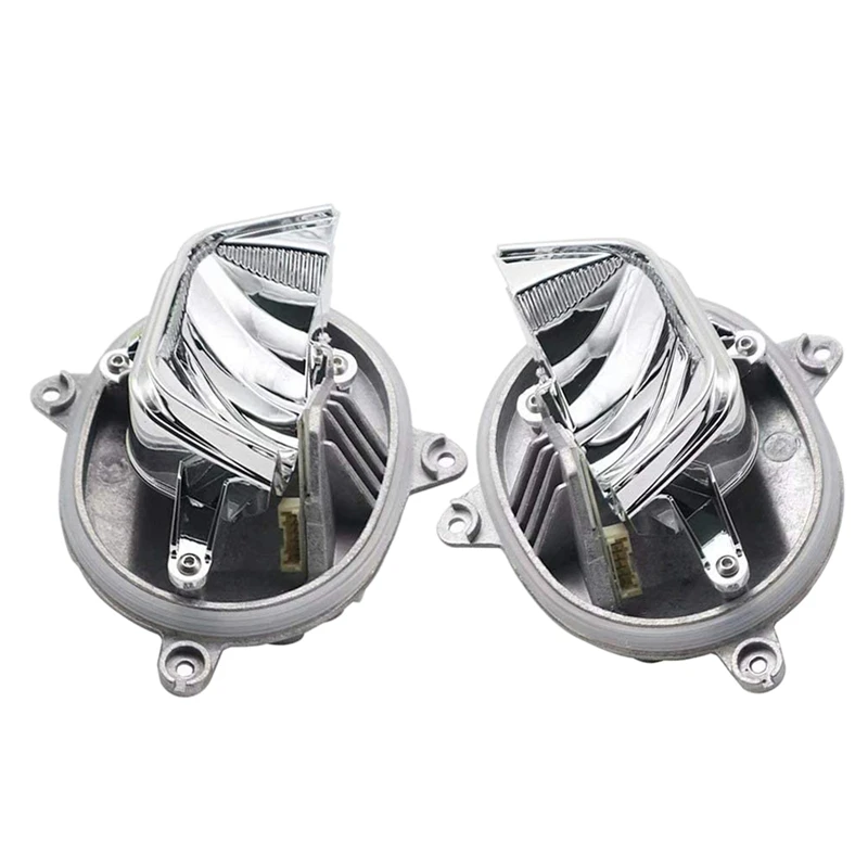 

2Pcs Car LED Headlight Signal Cornering Light Daylight Module For-BMW X5 F15 X6 F16 F85 63117381449 63117381450