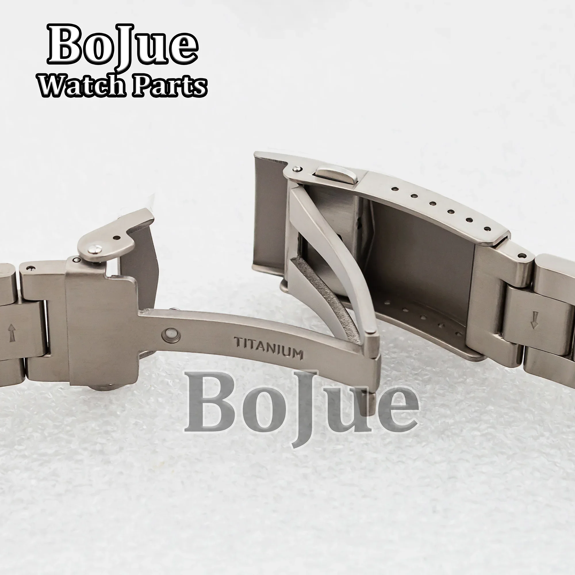 Tytanowa bransoletka do zegarka 20mm tytanowy pasek do zegarka dla SUB GMT Yacht Daytona akcesoria Mod części tytanowa opaska na nadgarstek