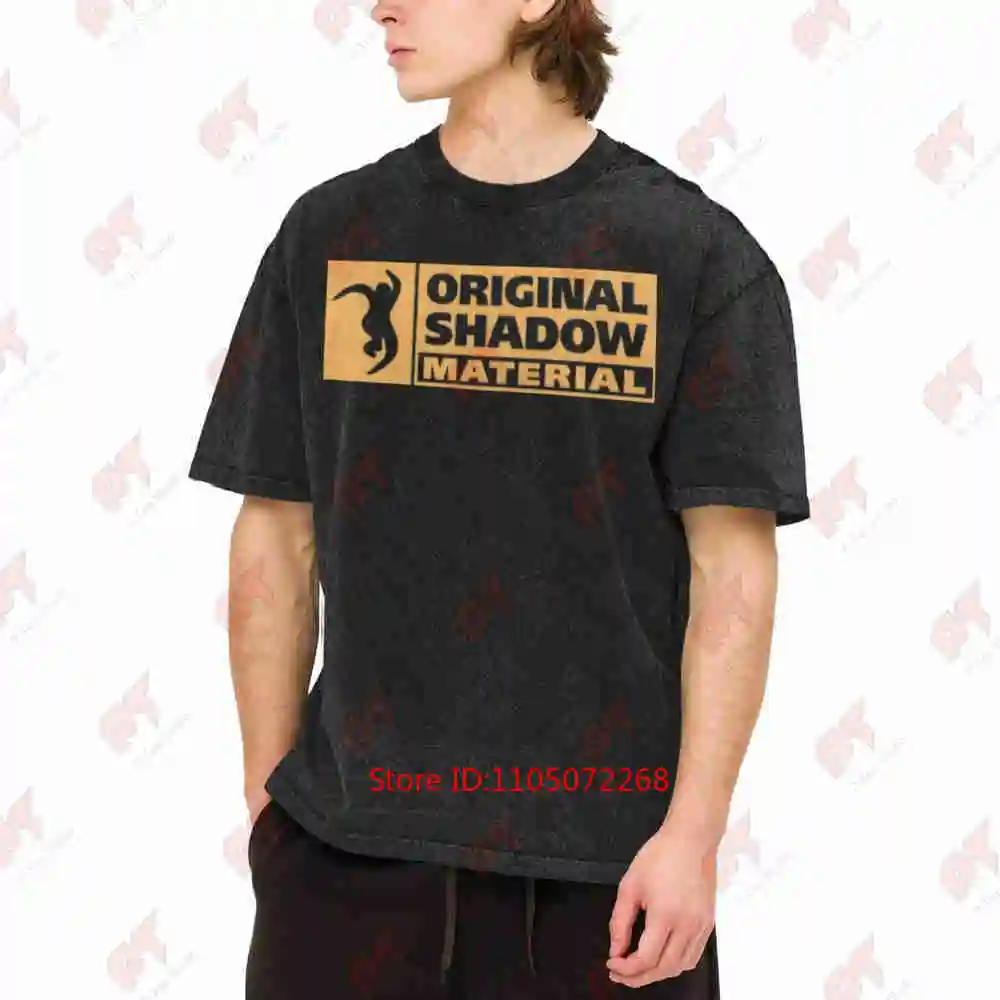 Moving Shadow Drum And Bass Vintage Washed Tee Pure Cotton T-Shirt