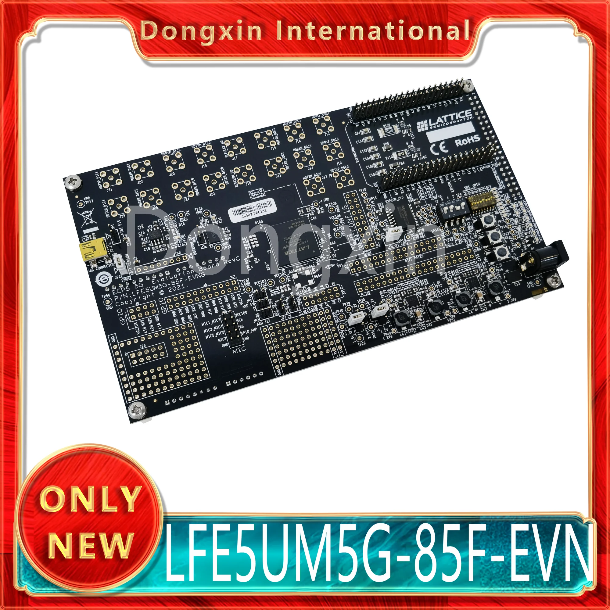 LFE5UM5G-85F-EVN lfe5um5g-85f-8bg381 FPGA ECP5-5g development evaluation board