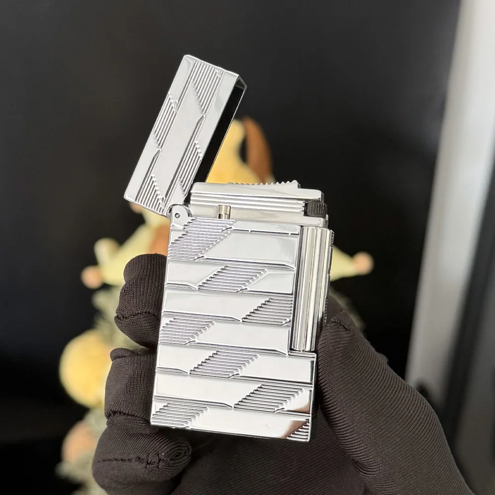 

Индивидуальные зажигалки с мягким пламенем, роскошный аксессуар для курения сигар, винтажный гаджет для табака, коллекционная вещь