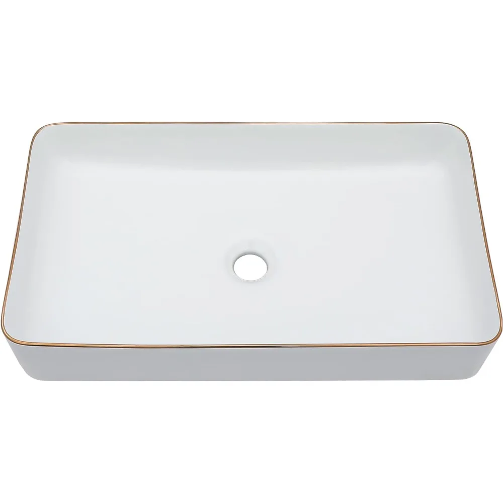 

Bathroom Rectangular Container Sink Basin Washroom Bathtub Rectangular Dresser Above Counter Countertop Furniture Fixture Home