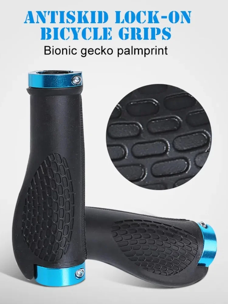 AliExpress West Biking WEST BIKING Anti Skid Rubber Bicycle Grips Mountain Bike Handlebars Grips 2-2.5cm MTB Road Cycling Skid Proof Grips Accessories