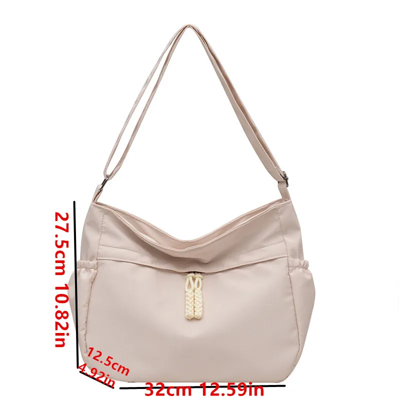 حقائب كروس أكسفورد متعددة الألوان للنساء، حقيبة كتف أنيقة وواسعة ومتعددة الاستخدامات، مثالية لسيناريوهات اليومية والسفر غير الرسمية #6