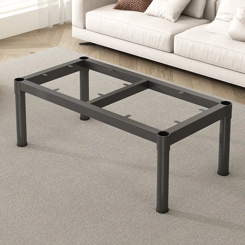 Study table wrought iron support shelf metal steel workbench dining table coffee table sole seat