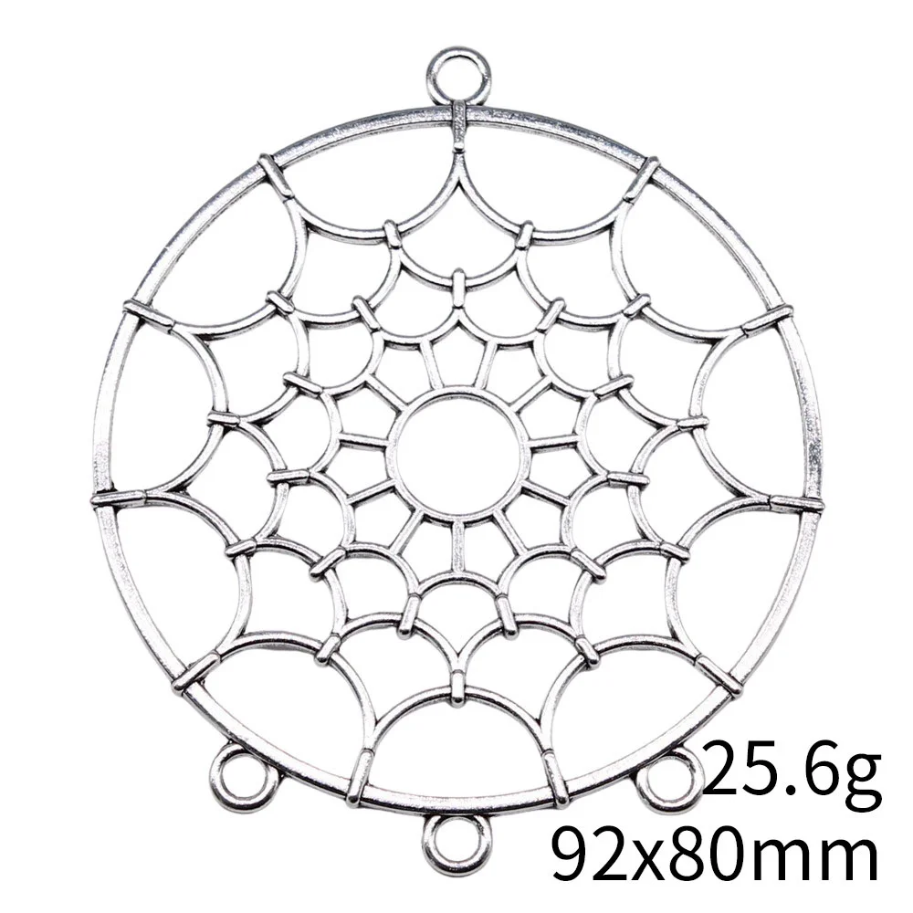 2025 Trend Accessories Parts Angel Dream Catcher Earring Connector Jewelry Materials Woman Accesories