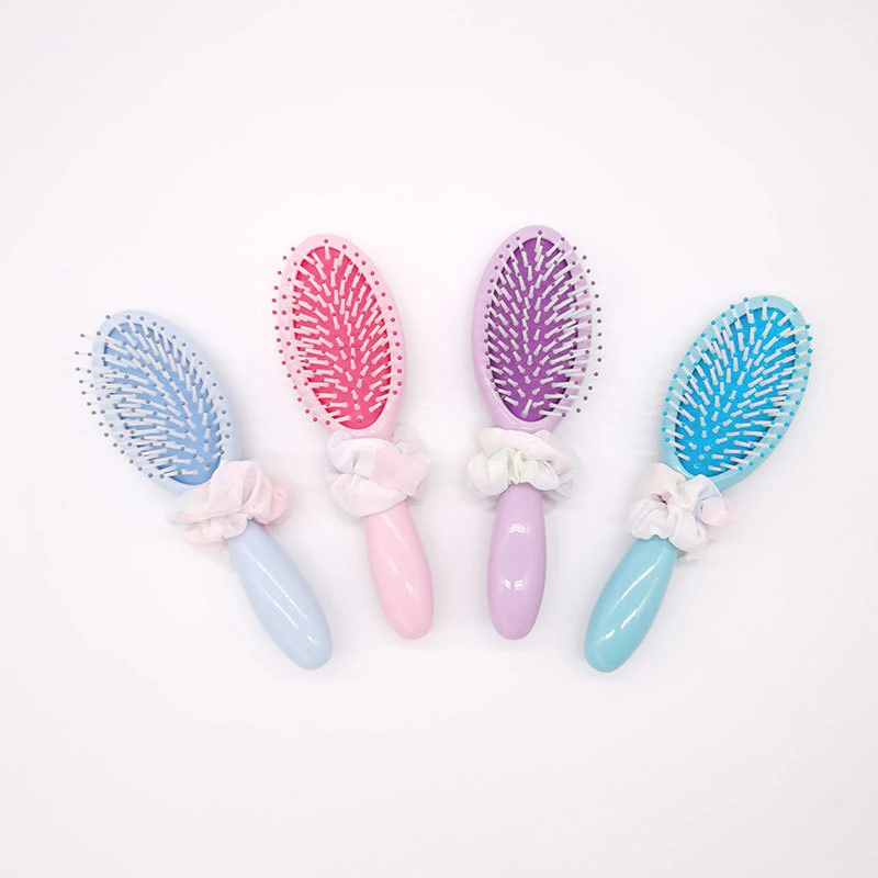 Disney Princess Air Cushion Massage Combs Ariel Jasmine Cartoon Figure Hair Rope Hair Brush Hairdressing Tool Children Girl Gift