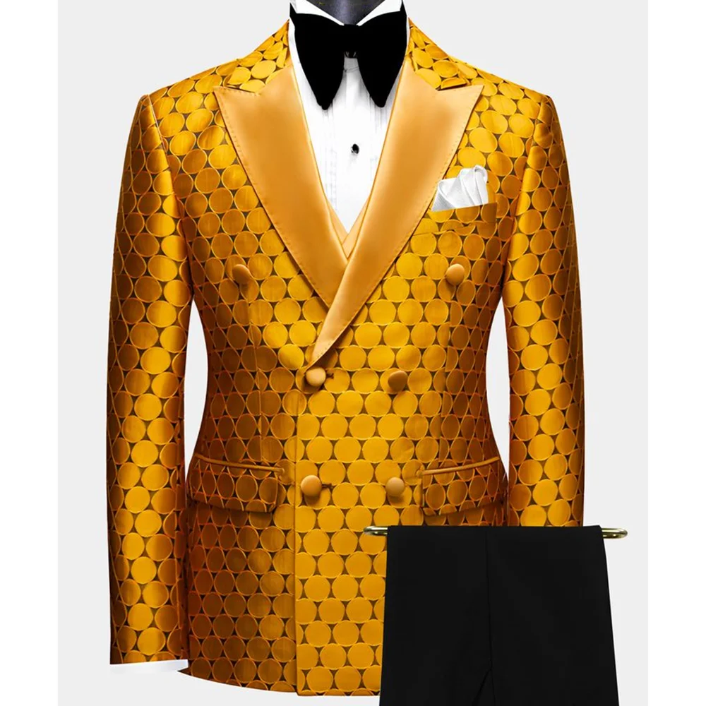 

2025 New Style Fashion Men's 2 Pieces Suit Blazer Pants Dinner Prom Party Formal Social Business Banquet Male Suit