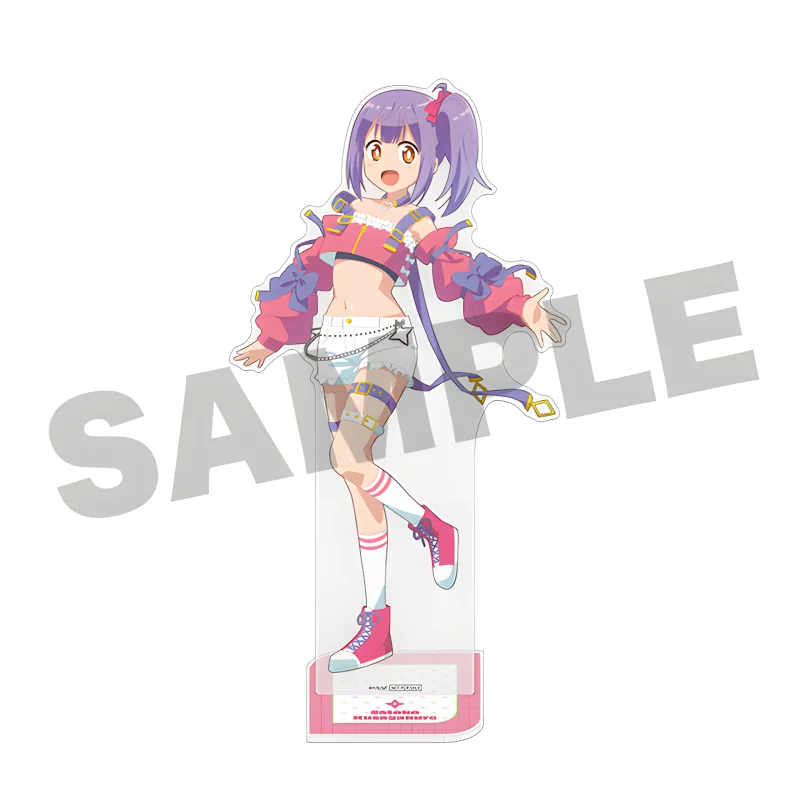 A Ninja and an Assassin Under One Roof Acrylic Figure Stand Two‑Sided Printed Model Plate Desktop Ornament Gift Keychain