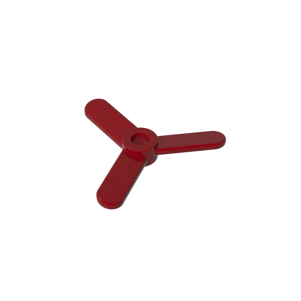 Three Bladed Propeller Small Propellers Single Axis GB 2034 Accessories Compatible with LEGO 2421 Building Block Particle Parts view 3