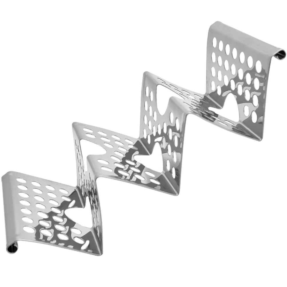 Stainless Steel Pancake Rack Taco Stand Household Holder Metal Corn Tortillas Burrito Baked