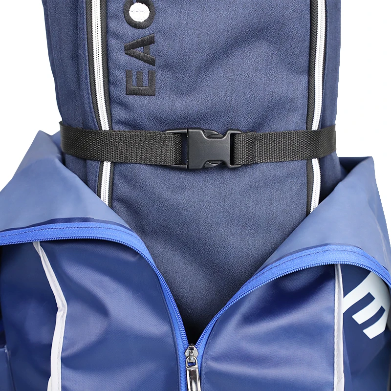 PLAYEAGLE Golf Rain Cover Bag Waterproof and Dustproof Protable Foldable Golf Travel Cover Bag Raincover in Blue//Gray Color