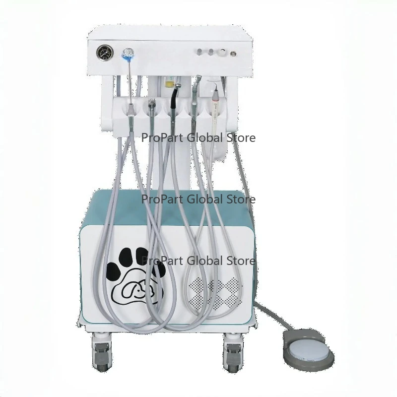 Veterinarian Mobile Carts Mobile Unit With Lamp