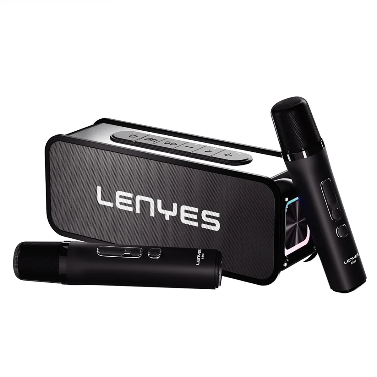

Popular Lenyes Wireless Bluetooth Speaker Multifunction with 2 Microphone