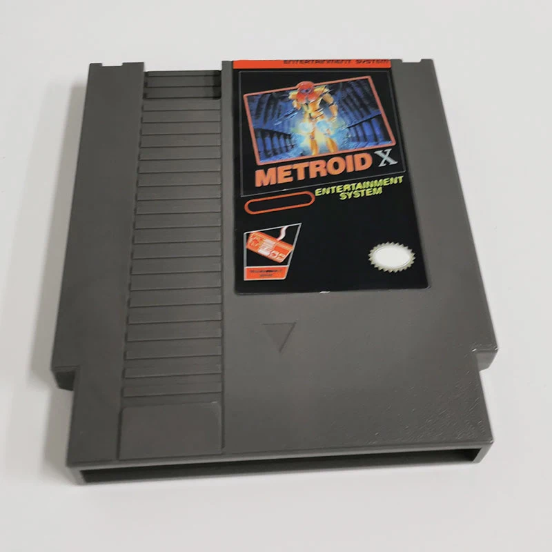 8-bitowy wkład gra wideo NES-Metroid X-dla konsoli Retro Classic NES-NES Hack - Region wolny