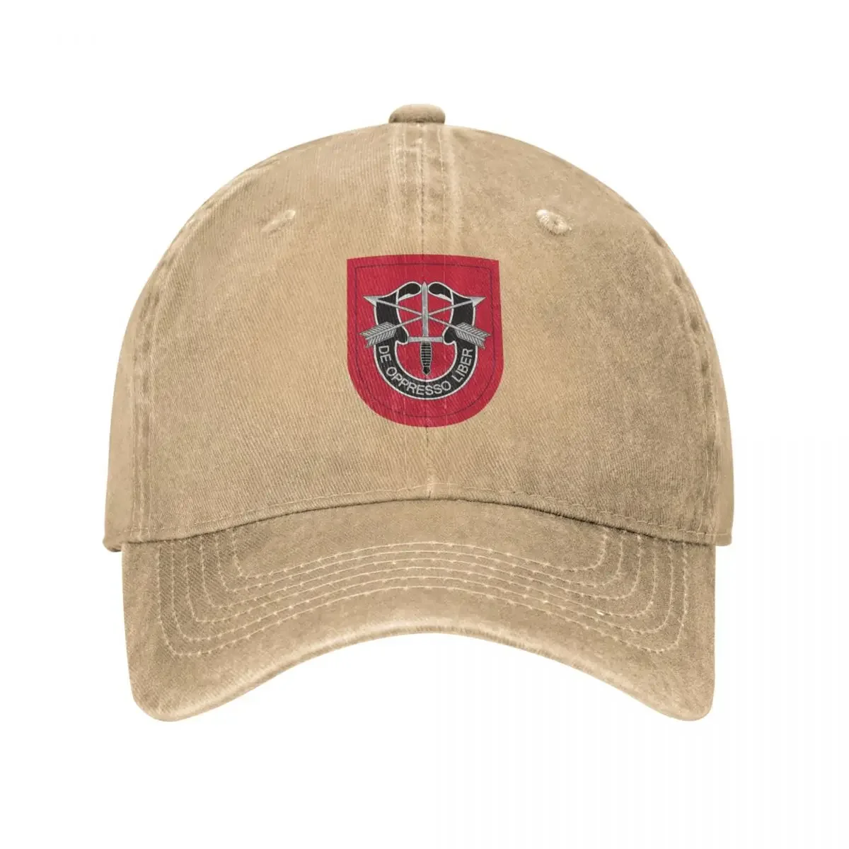 7th Special Forces Group Baseball Caps Snapback Washed Denim Hats Outdoor Adjustable Casquette Streetwear Baseball Cowboy Hat