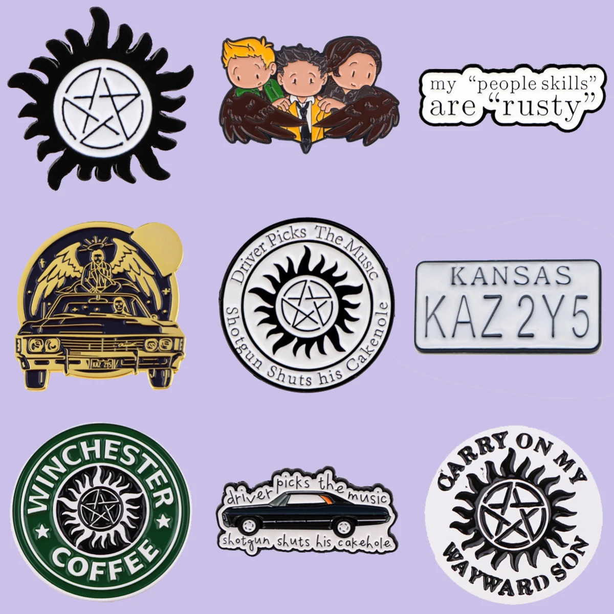 

Fantasy Thriller Movies Enamel Pin Cartoon Lapel Pins Badge on Backpack Clothing Collar Accessories Fashion Jewelry Gifts