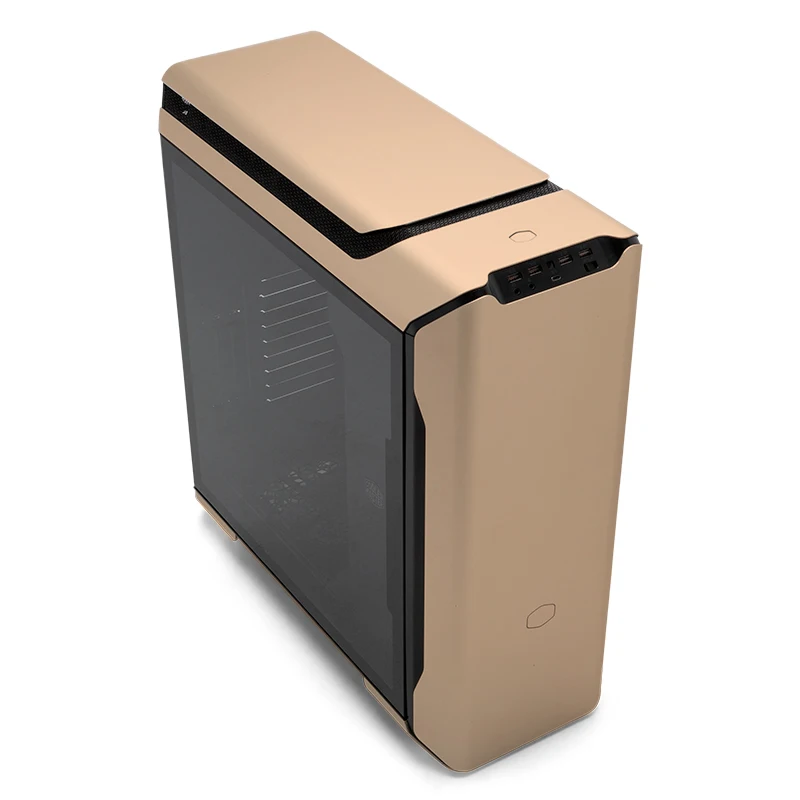 Cool Supreme SL600M Gold Limited Edition, Computer Desktop Case E-ATX Tempered Glass Large Side Through Game