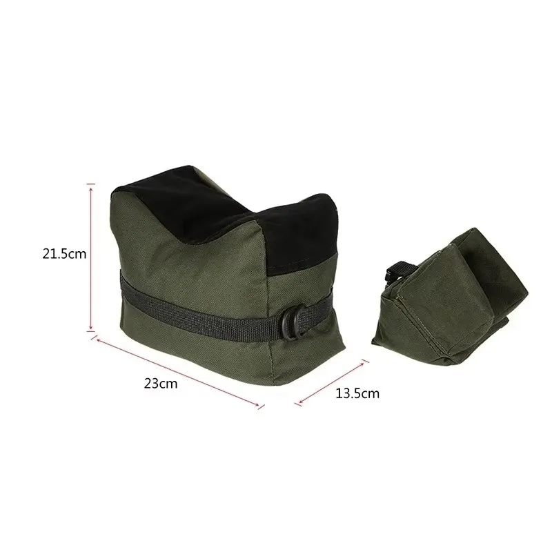 Sac de support de fusil avant et arrière de camping, sac de sable sans sable, support de cible de tir de tireur d'élite militaire, accessoires de odorde chasse