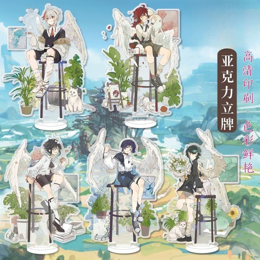 

Новая игра Skirmisher версии Genshin Impact Tongren Q, с самостоятельными настольными украшениями и высоким размером 58 мм.