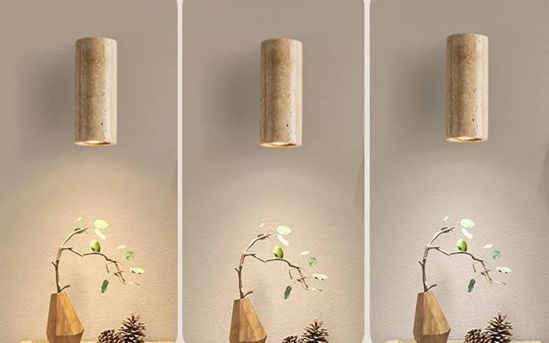 Natural Stone LED Wall Lamp Sconce Home Atmosphere
