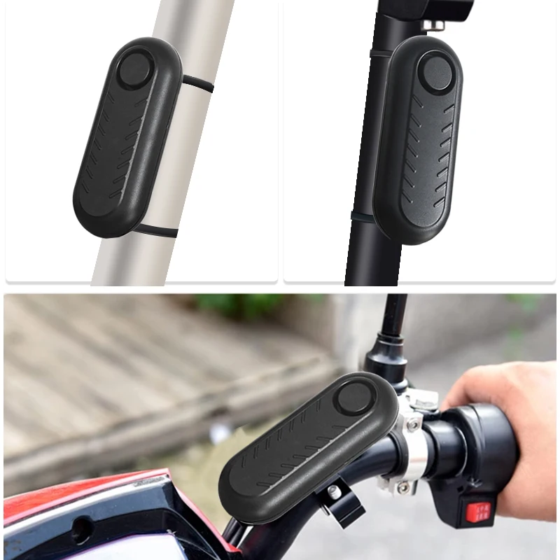 Bike Alarm Waterproof Vibration Motorcycle Bicycle/Door Burglar Alarm Ebike Anti Theft 113dB Loud Adjustable Sensitivity