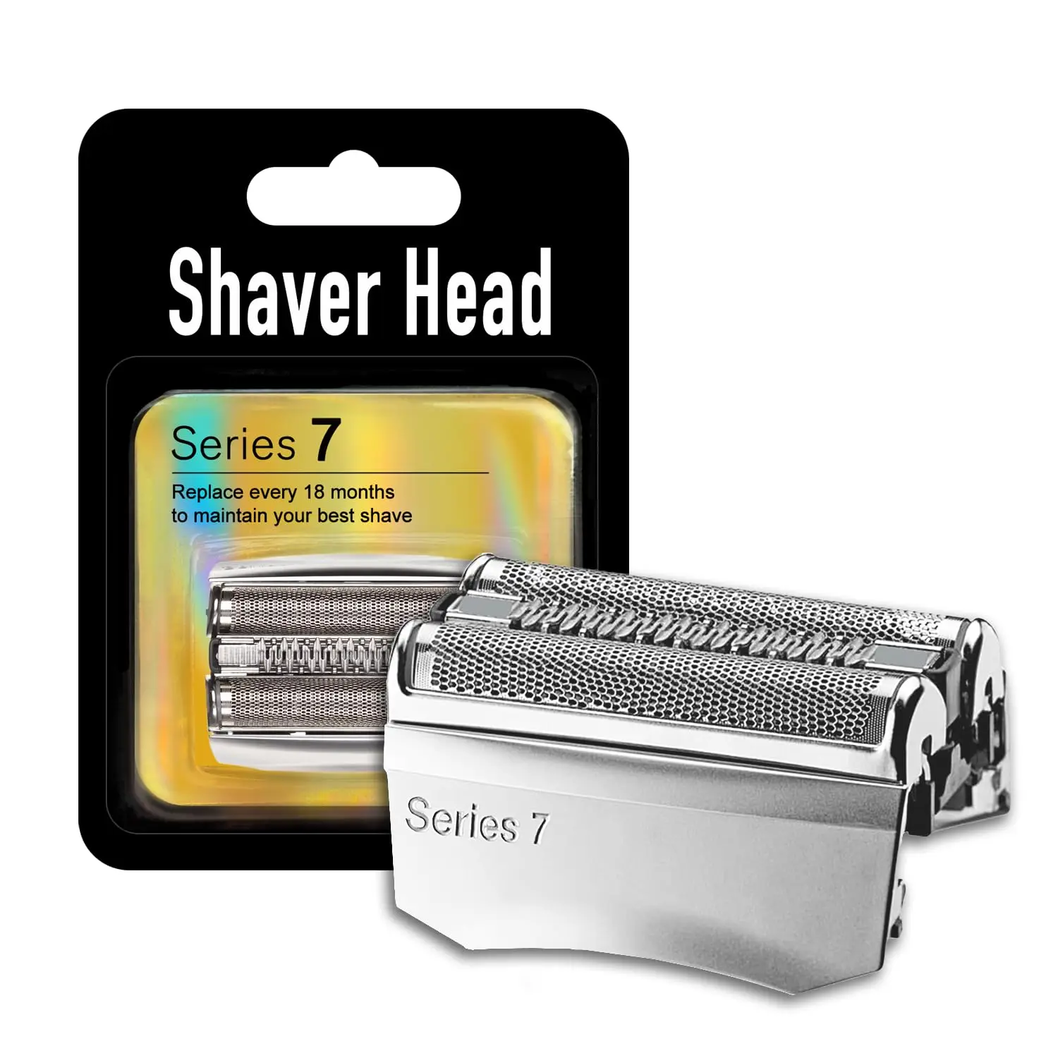 1pc Series 7 70S Electric Shaver Head Replacement, Compatible With Braun Series 7 Shavers 720cc, 730cc, 735s, 750cc, 760cc, 790c