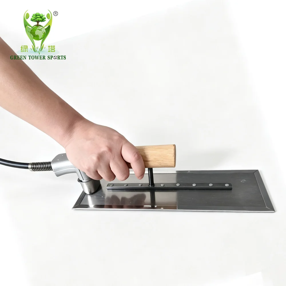Handheld Heating Trowel EPDM Rubber Flooring Seam Welding Repair Tool for Playground Running Track Smoothing